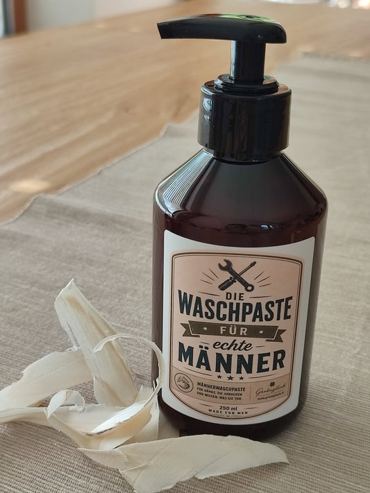 Die Waschpaste für echte Männer - Für Hände, die anpacken und wissen, was sie tun